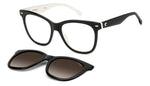 0SLA - 80SLA BLACK WHTE / LA BROWN SHADED POLARIZED