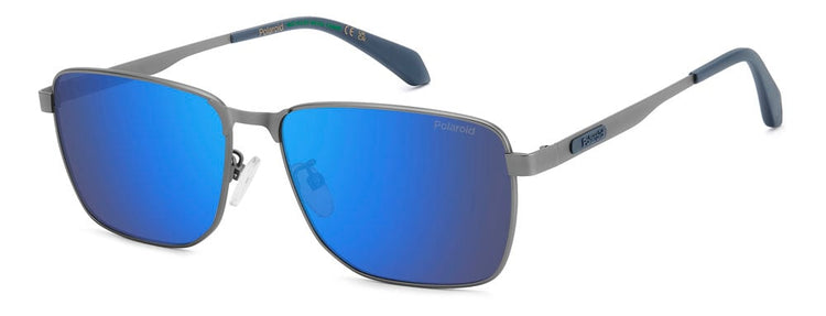 6D5X - V6D5X MTDKRUTBL / 5X BLUE MIRROR POLARIZED