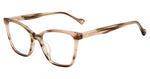 0VBQ - STRIPED BROWN W PINK / 