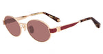 0307 - ROSE GOLD W BORDEAUX / 