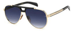 HL08 - RHL08 GOLD BLCK / 08 BLUE SHADED