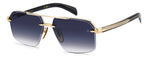 HL84 - RHL84 GOLD BLCK / 84 BLUE SHADED ANTIREFLEX