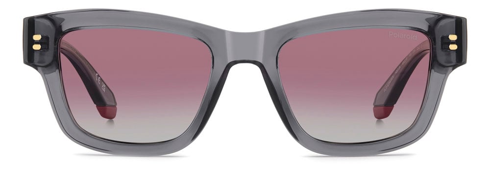 B7JR - KB7JR GREY1 / JR BURGUNDY SHADED POLARIZED