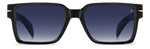 0708 - 80708 BLACK / 08 BLUE SHADED