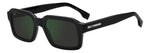 07I8 - 807I8 BLACK / I8 GREY HIGH CONTRAST GREEN MIRROR ANTIREFL