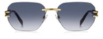 HL08 - RHL08 GOLD BLCK / 08 BLUE SHADED