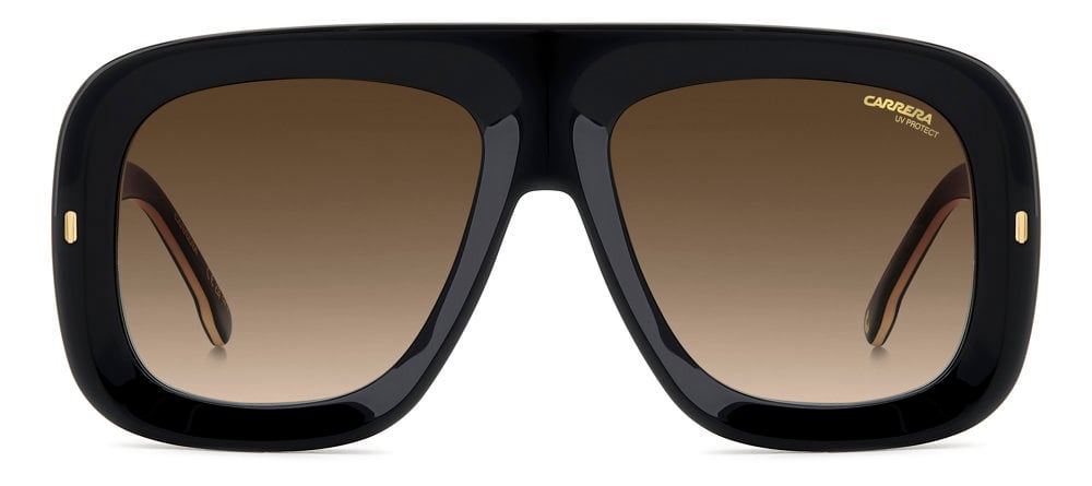 M2HA - 2M2HA BLK GOLD B / HA BROWN SHADED