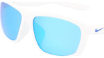 100 - MATTE WHITE/BLUE MIRROR / 