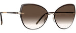 6030 - Dark Brown / Gold / 60