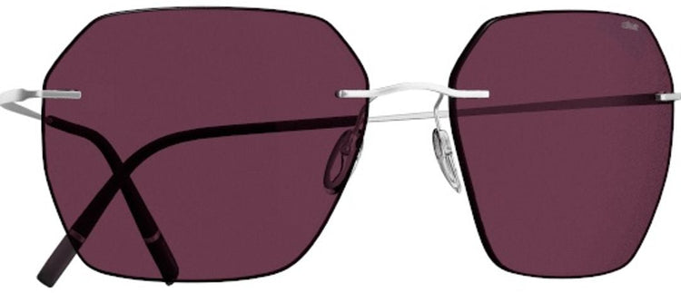 7000 - Rhodium / Dark Red / 40