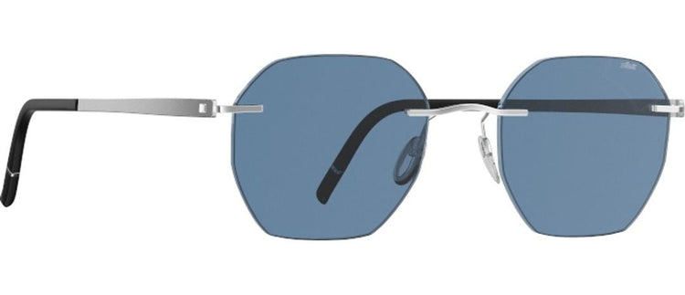7010 - Silver / Nightblue / 45