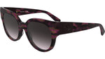 234 - TEXTURED BROWN/PURPLE/ROSE / 