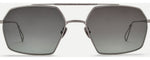 Ruthenium Brushed - Ruthenium Brushed / Green Gradient