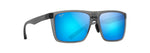 B455-14 - Translucent Grey / Blue Hawaii