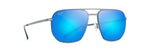 B605-03 - Dove Grey / Blue Hawaii