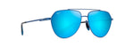 B634-03 - Matte Transparent Blue / Blue Hawaii