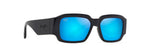 B639-02 - Shiny Black / Blue Hawaii