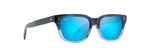 B894-03 - Blue to Grey gradient / Blue Hawaii