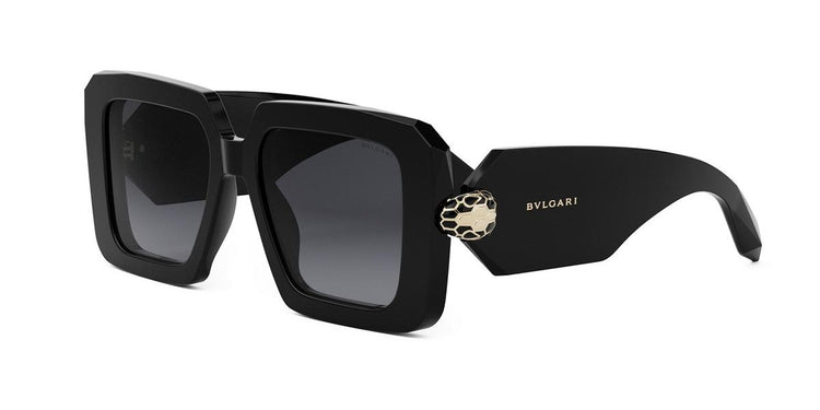 01B - Acetate Shiny Black / Gradient Smoke