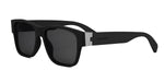 02A - Aluminium Matte Black / Smoke