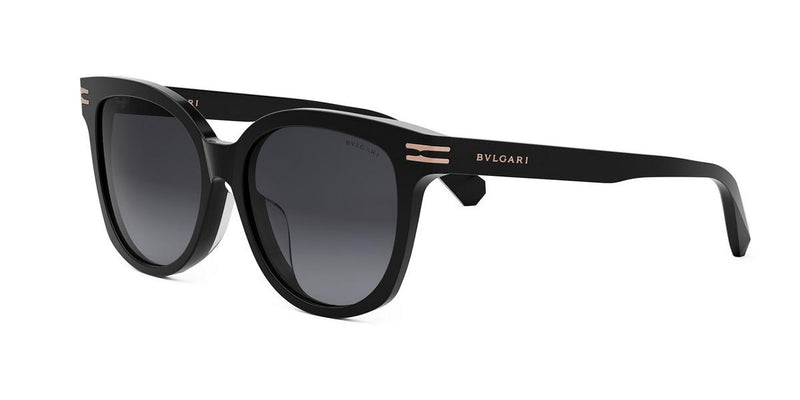 01B - Acetate Shiny Black with Grey Gradient lenses