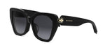 01B - Acetate Shiny Black with Grey Gradient lenses / 