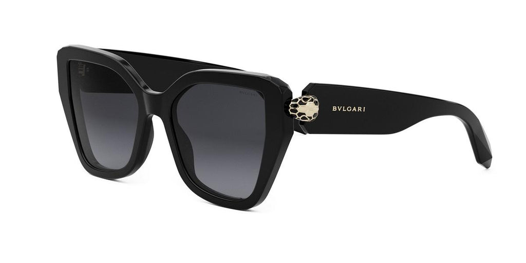 01B - Acetate Shiny Black with Grey Gradient lenses