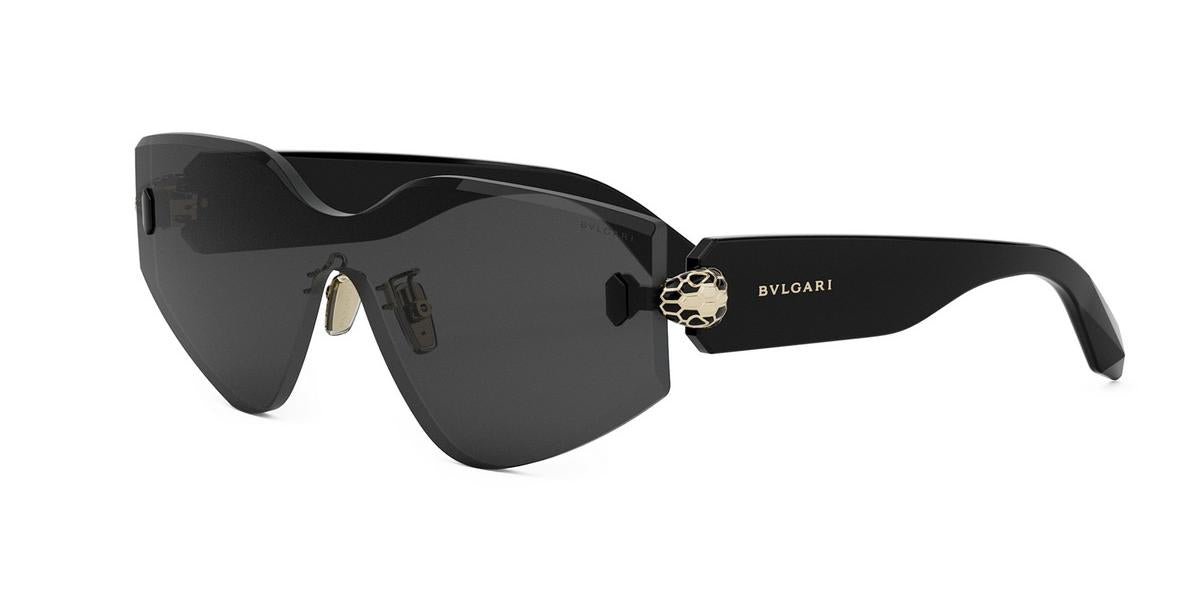 01A - Metal Shiny Black with Grey Normal lenses