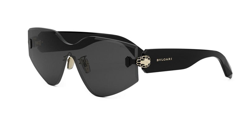 01A - Metal Shiny Black with Grey Normal lenses