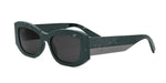 98A - Acetate Shiny Green with Grey Normal lenses / 