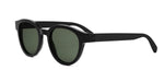 01N - Acetate Shiny Black with Green Normal lenses / 