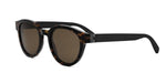 52H - Acetate Shiny Havana with Brown Polarized lenses / 