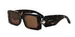 52E - Acetate Shiny Havana with Brown Normal lenses / 