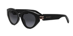 01B - Acetate Shiny Black with Black Gradient lenses / 