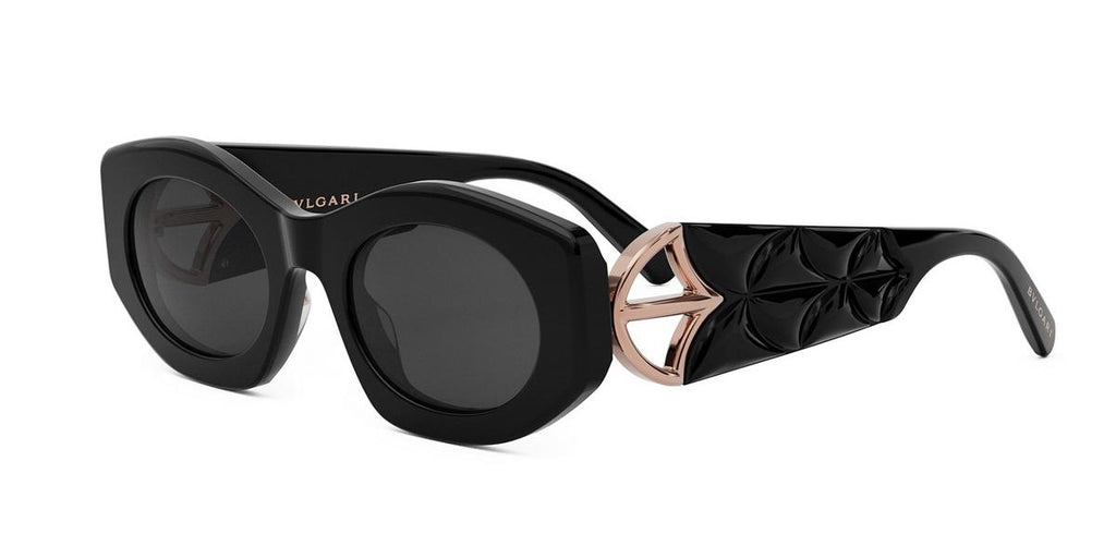 01A - Acetate Shiny Black with Black Normal lenses