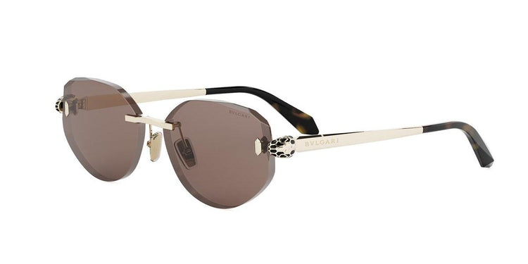 33E - Metal Shiny Yellow with Brown Normal lenses