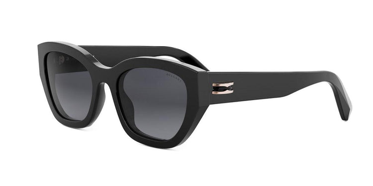 01B - Acetate Shiny Black with Grey Gradient lenses
