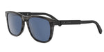 64V - Acetate Matte Grey with Blue Normal lenses / 
