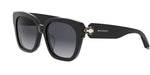 01B - Acetate Shiny Black with Black Gradient lenses / 