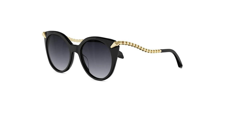 01B - Acetate Shiny Yellow with Grey Gradient lenses