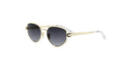 33B - Metal Shiny Gold with Grey Gradient lenses