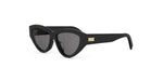 01A - Acetate Shiny Black with Grey Normal lenses / 
