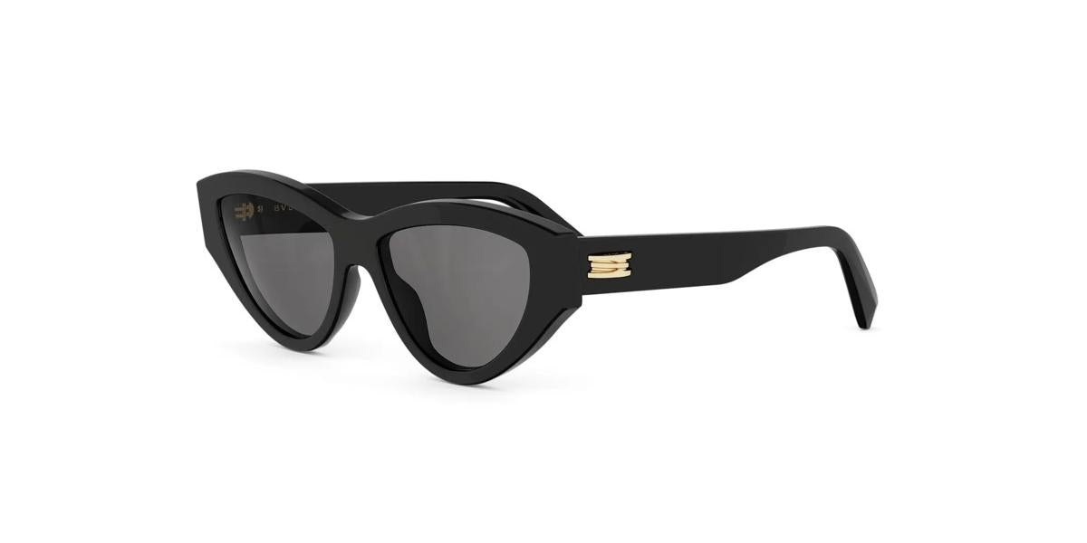 01A - Acetate Shiny Black with Grey Normal lenses