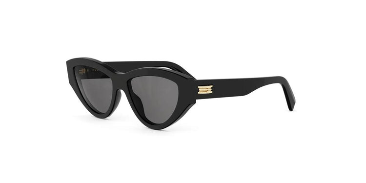 01A - Acetate Shiny Black with Grey Normal lenses
