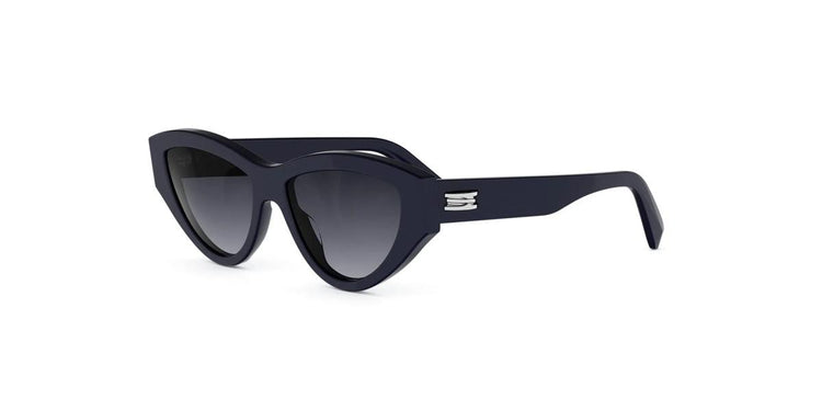 92B - Acetate Shiny Blue with Grey Gradient lenses
