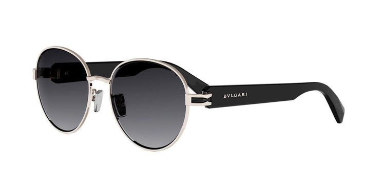 28B - Metal Shiny Rose with Grey Gradient lenses