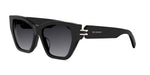 01B - Acetate Shiny Black with Grey Gradient lenses