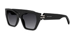 01B - Acetate Shiny Black with Grey Gradient lenses