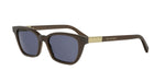 50V - Acetate Shiny Brown with Blue Normal lenses / 
