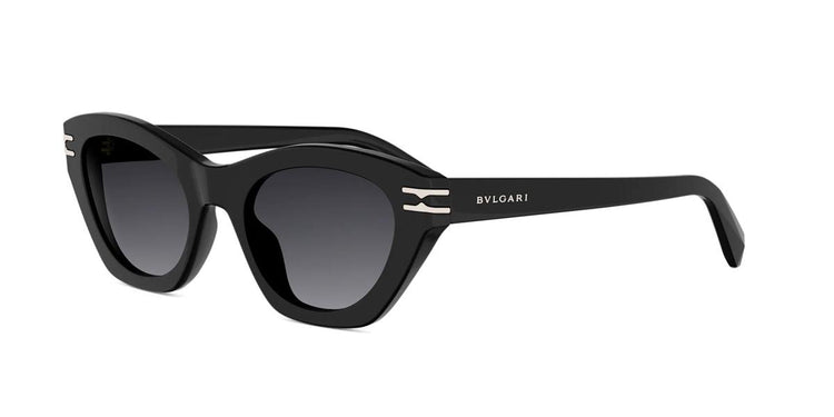 01B - Acetate Shiny Black with Black Gradient lenses